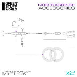 Juntas tóricas para cazoleta de aerógrafo Mobius