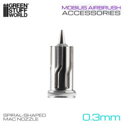 Obturador 0.3 para aerógrafo Mobius