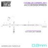 Aguja 0.2 para aerógrafo Mobius