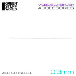 Aguja 0.3 para aerógrafo Mobius