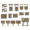 Carteles de Madera 1:48–1:35