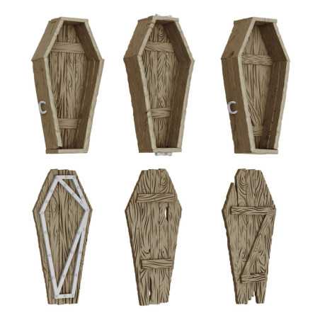 Ataúdes de madera 1:48