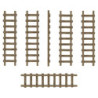 Escaleras pequeñas de madera 1:48-1:35