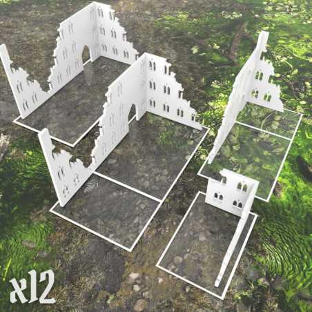 Glasspack Footprints Básicos Wh40k compatibles