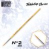 TABLETOP SERIES Set Pinceles Sinteticos 2 (Pack x10)