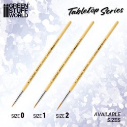 TABLETOP SERIES Set Pinceles Sinteticos 1 (Pack x10)