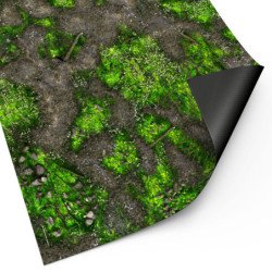 Tapete Neopreno 44x60" Boneblight Marsh con zonas de despliegue