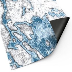 Tapete Neopreno 44x60" Blizzard Hollows con zonas de despliegue