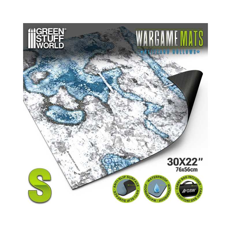 Tapete Neopreno 22x32" Blizzard Hollows (56x76cm)