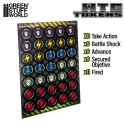Set de Tokens Wh40k compatible - 10 Edición