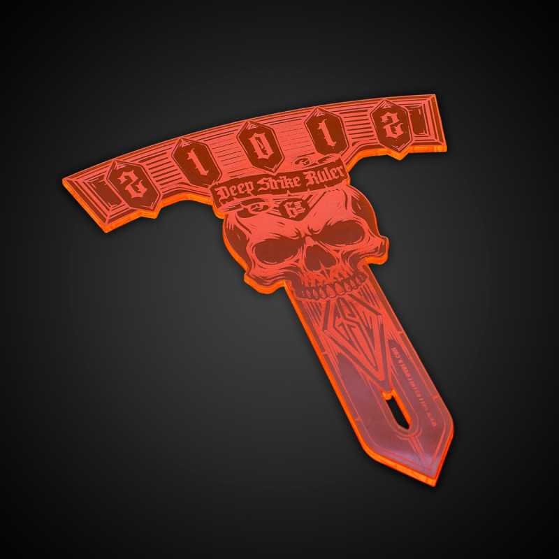 Regla Deep Strike 6 pulgadas - Fluor Naranja