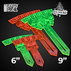 Regla Deep Strike 6 pulgadas - Fluor Naranja