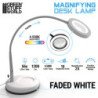Lampara con lupa - Faded White