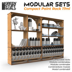 Organizador Horizontal de Pinturas 17ml - COMPACT
