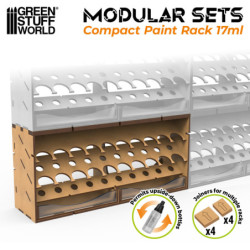 Organizador Horizontal de Pinturas 17ml - COMPACT