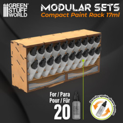 Organizador Horizontal de Pinturas 17ml - COMPACT