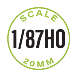Calcas de grafitis para trenes 1:87 HO (Set-2)
