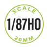 Calcas de grafitis para trenes 1:87 HO (Set-2)