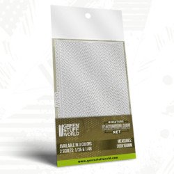 Redes de camuflaje miniatura Blanco 1:48