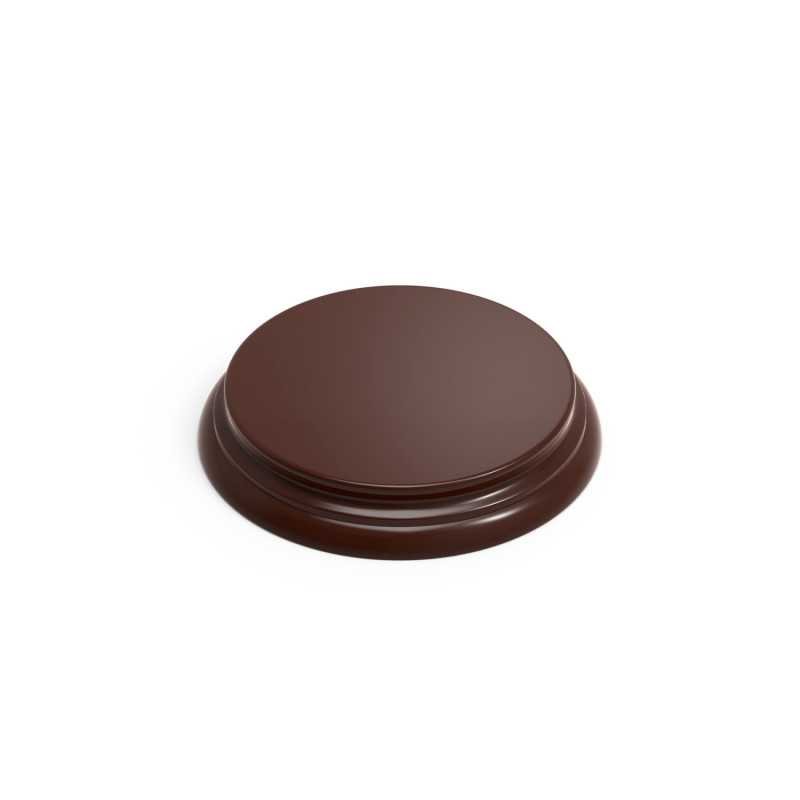 Base de Madera Redonda 10 cm - Avellana