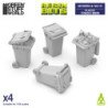 Cubo basura de plastico 1:48