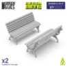 Bancos jardin 1:48