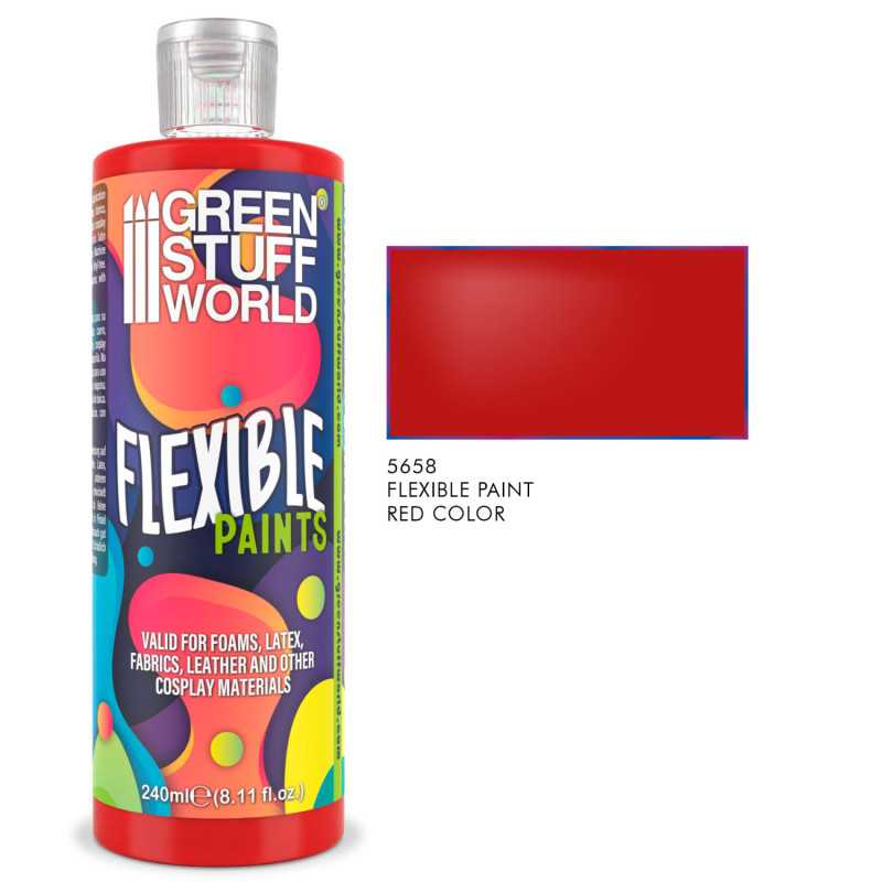 Pintura Flexible Rojo 240ml