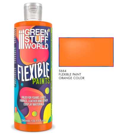 Pintura Flexible Naranja 240ml