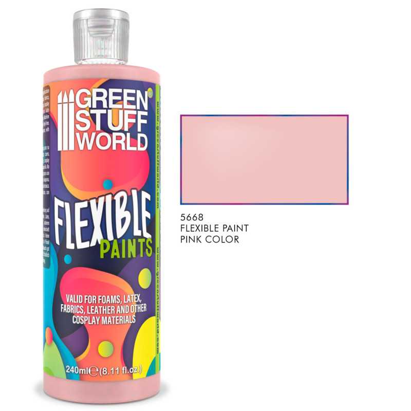 Pintura Flexible Rosa 240ml