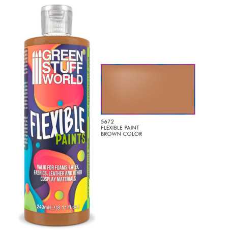 Pintura Flexible Marrón 240ml