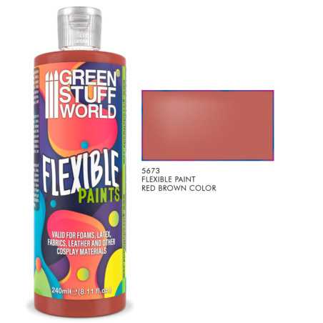 Pintura Flexible Marrón Rojizo 240ml