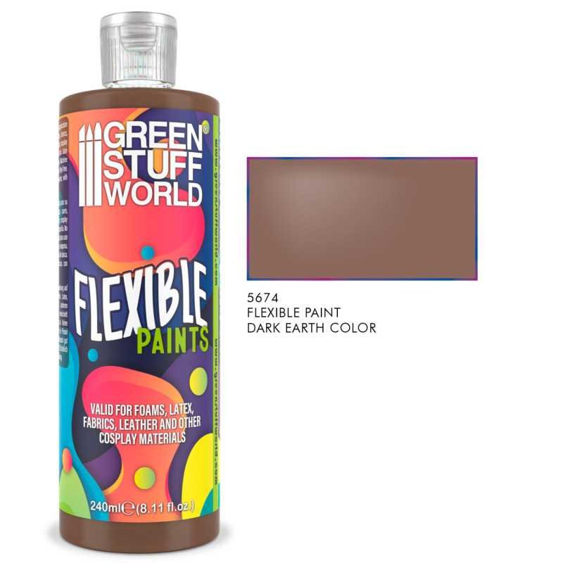 Pintura Flexible Marrón Oscuro 240ml