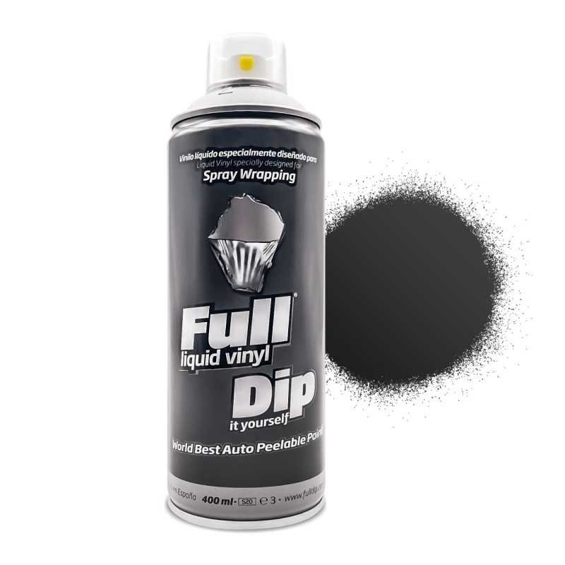 Spray Vinilo Liquido Full Dip Negro Mate 400ml