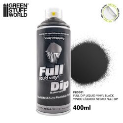 Spray Vinilo Liquido Full Dip Negro Mate 400ml