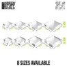 Peana metacrilato 80x80x15mm