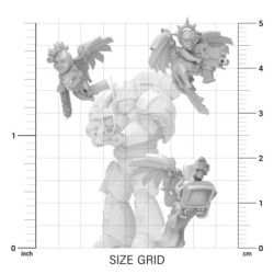 Querubines 40k - Servidores Querubines 1:48