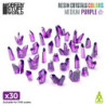 Cristales de Resina VIOLETA - Medianos
