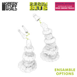 Humos para Jetpacks transparente con anillos (Modular) 1:48