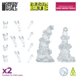 Humos para Jetpacks transparente con anillos (Modular) 1:48