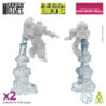 Humos para Jetpacks transparente con anillos (Modular) 1:48