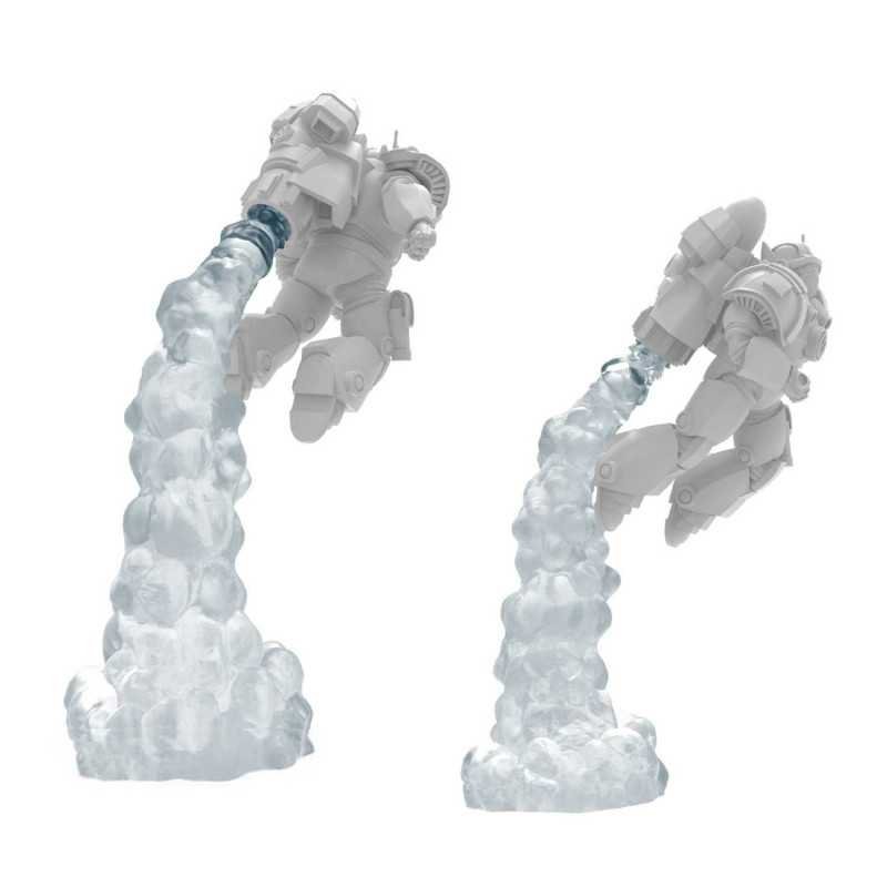Humos para Jetpacks transparente (Modular)