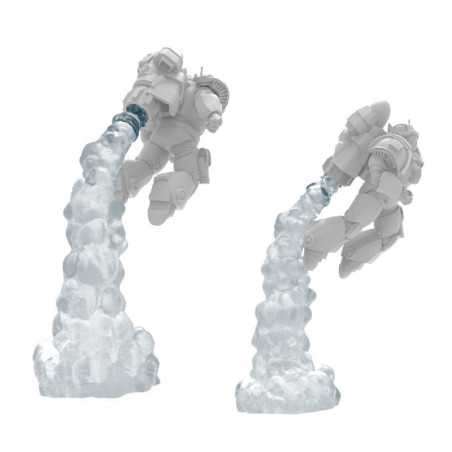 Humos para Jetpacks transparente (Modular)