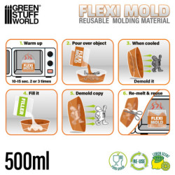 Flexi Mold - Material reutilizable para moldes