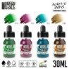 Set Tintas Acrilicas - Transparent Shades (x4)