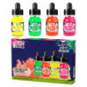 Set Tintas Acrilicas - Fluor (x4)