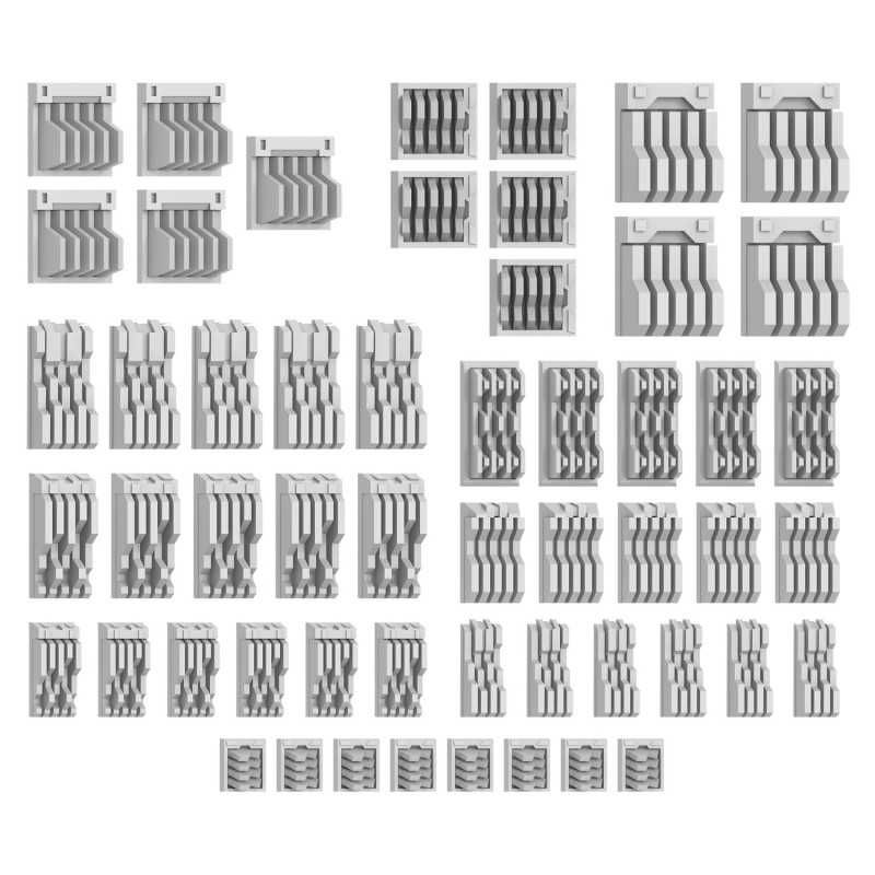 Kit Conversion Mecha - Placas Disipadoras de Calor