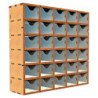 Cajonera vertical madera DM (30 cajones)