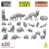 Animales del Bosque 1:48