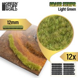 Tiras de Cesped 12 mm - Verde Claro