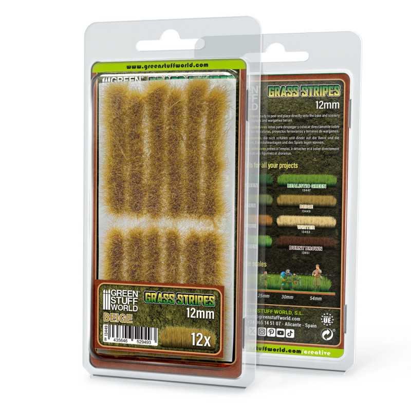 Tiras de Cesped 12 mm - Beige